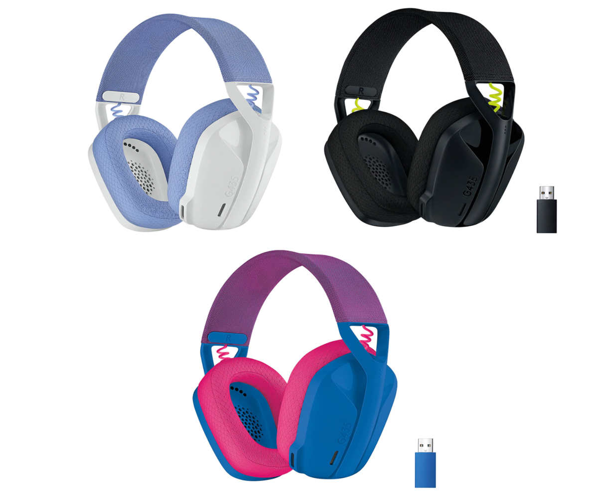 ロジクール ヘッドセット G435 LIGHTSPEED G435WH ロジクールG435超軽量ワイヤレスBluetoothゲーミング ヘッドセット
