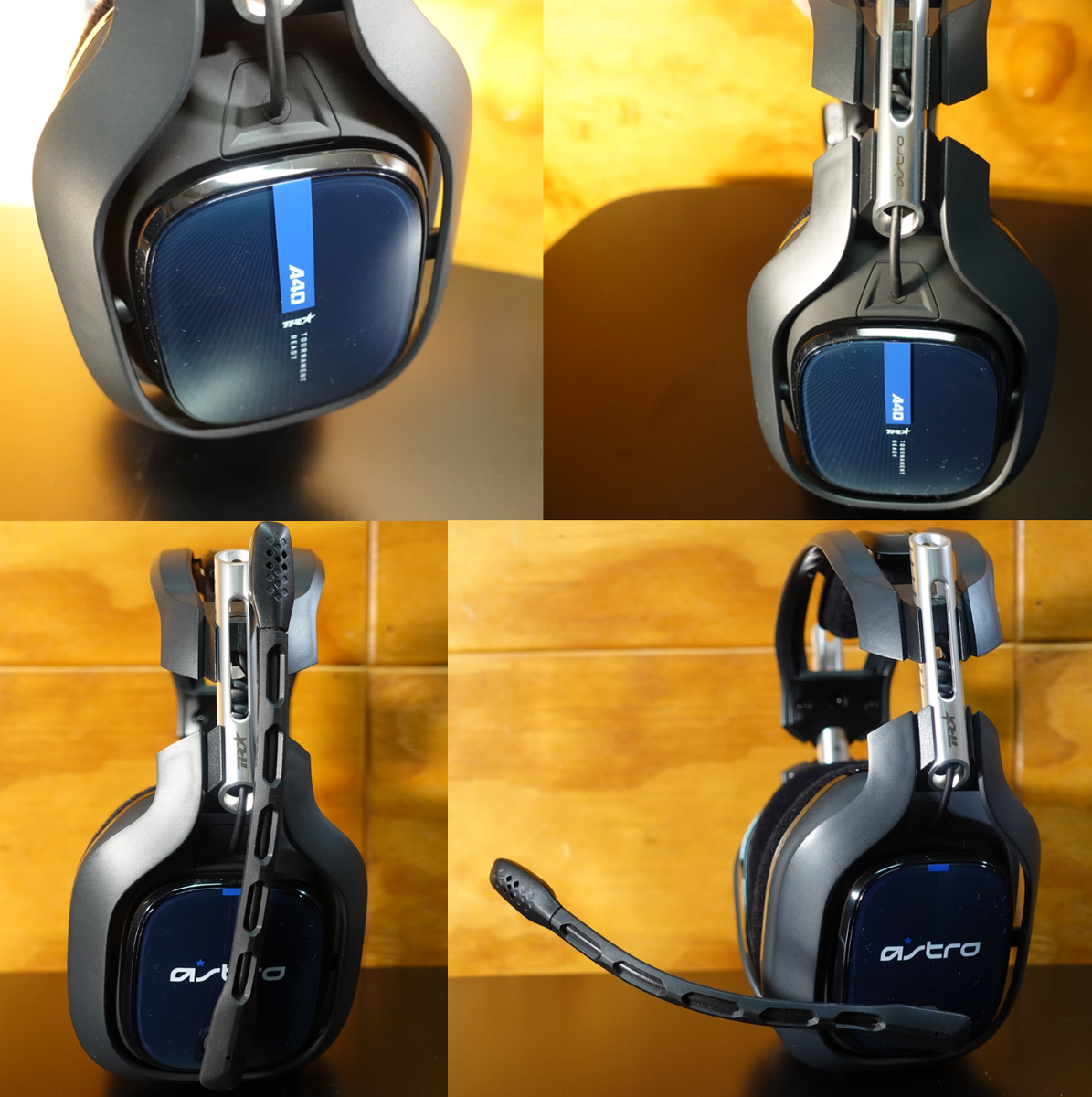 【ASTRO Gaming A40TRヘッドセットのレビュー】音質は低音寄り、マイク音質も良好でミュートや右側取付もできる！Mixampと