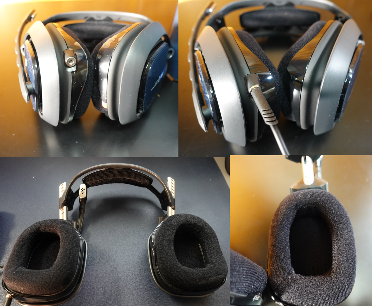 【ASTRO Gaming A40TRヘッドセットのレビュー】音質は低音寄り、マイク音質も良好でミュートや右側取付もできる！Mixampと