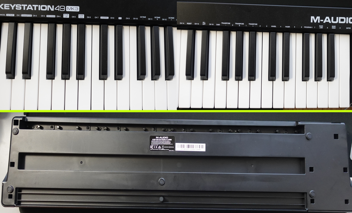 M-AUDIO Keystation49 mk3 MIDIキーボード 49鍵 M-AUDIO Keystation49 mk3 MIDIキーボード ソフト付属 エム