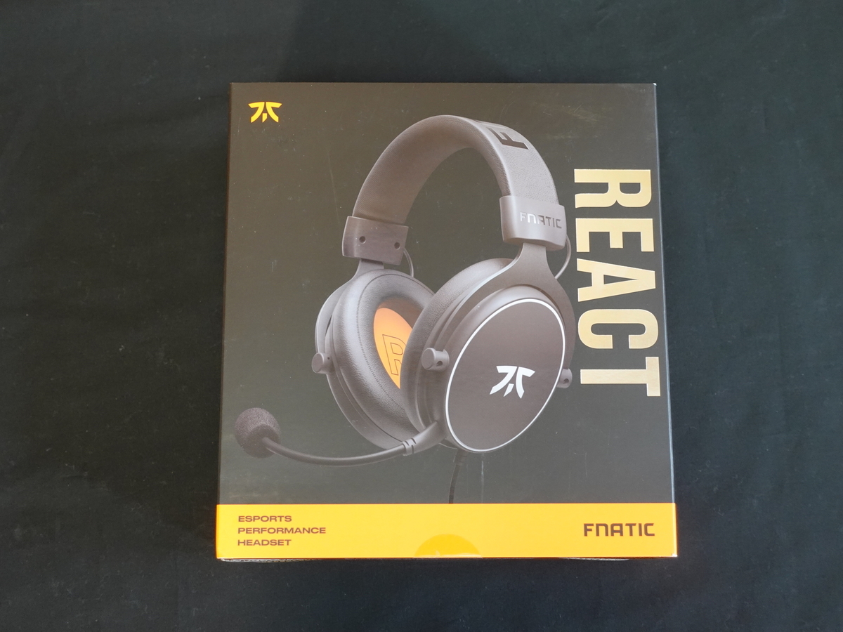 Fnatic Gear REACTのレビュー】コスパ高い！マイク音質や定位感が