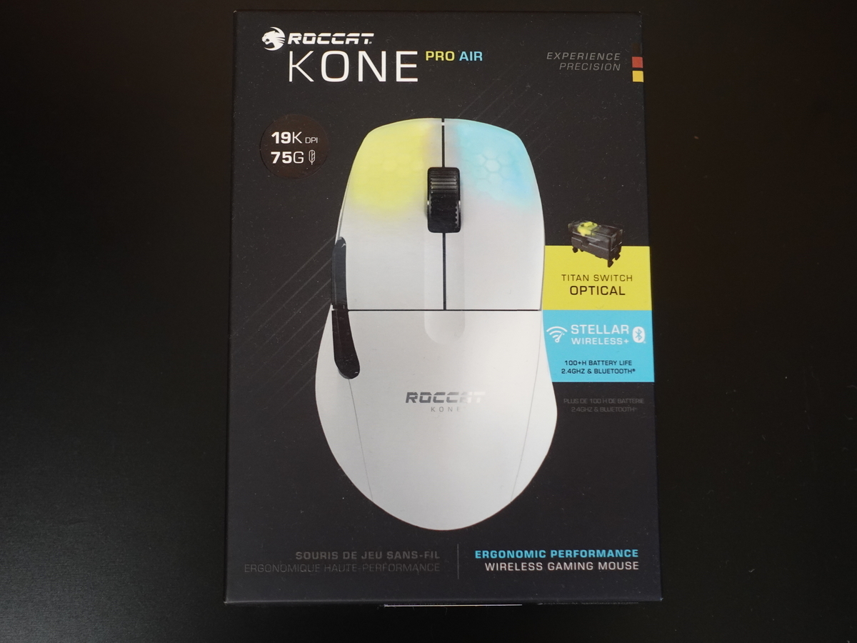 Kone pro air ゲーミングマウス 新品 ワイヤレス Amazon.com: ROCCAT Kone Pro Air Gaming PC Wireless Mouse