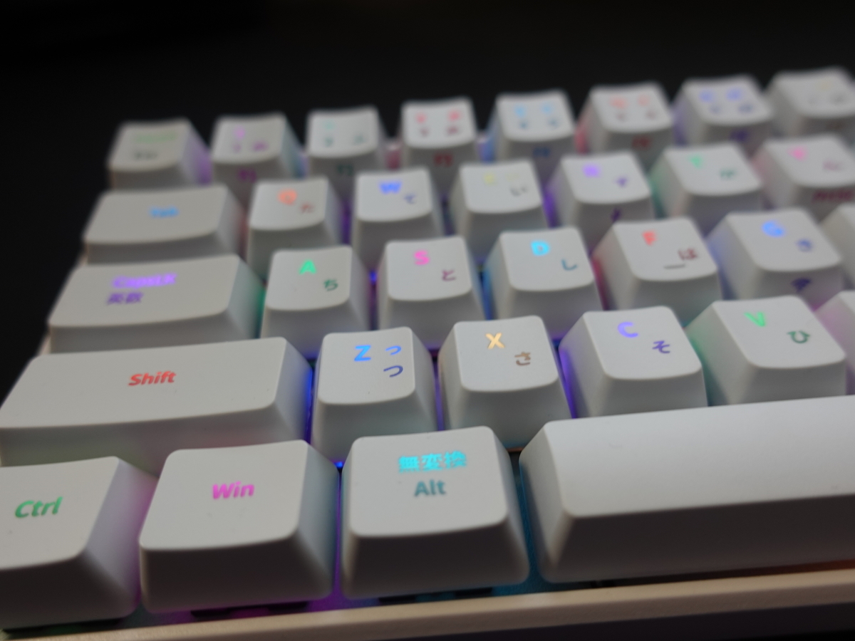 WENRUI 3-way 63 key メカニカルキーボード ワイヤレス WENRUI ワイヤレスメカニカルキーボード（赤軸）のレビュー】60%サイズ