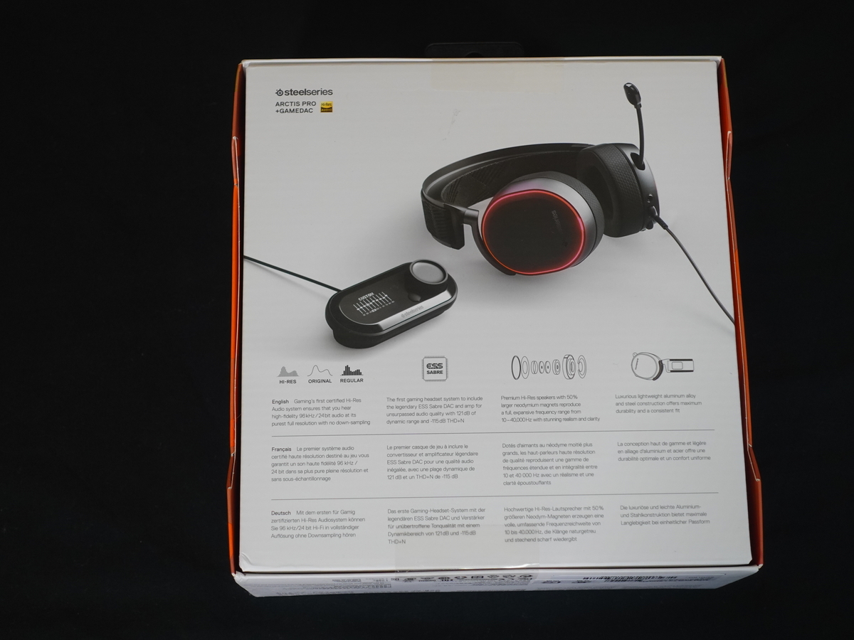 SteelSeries Arctis Proのレビュー】ハイレゾ高音質の有線ゲーミング