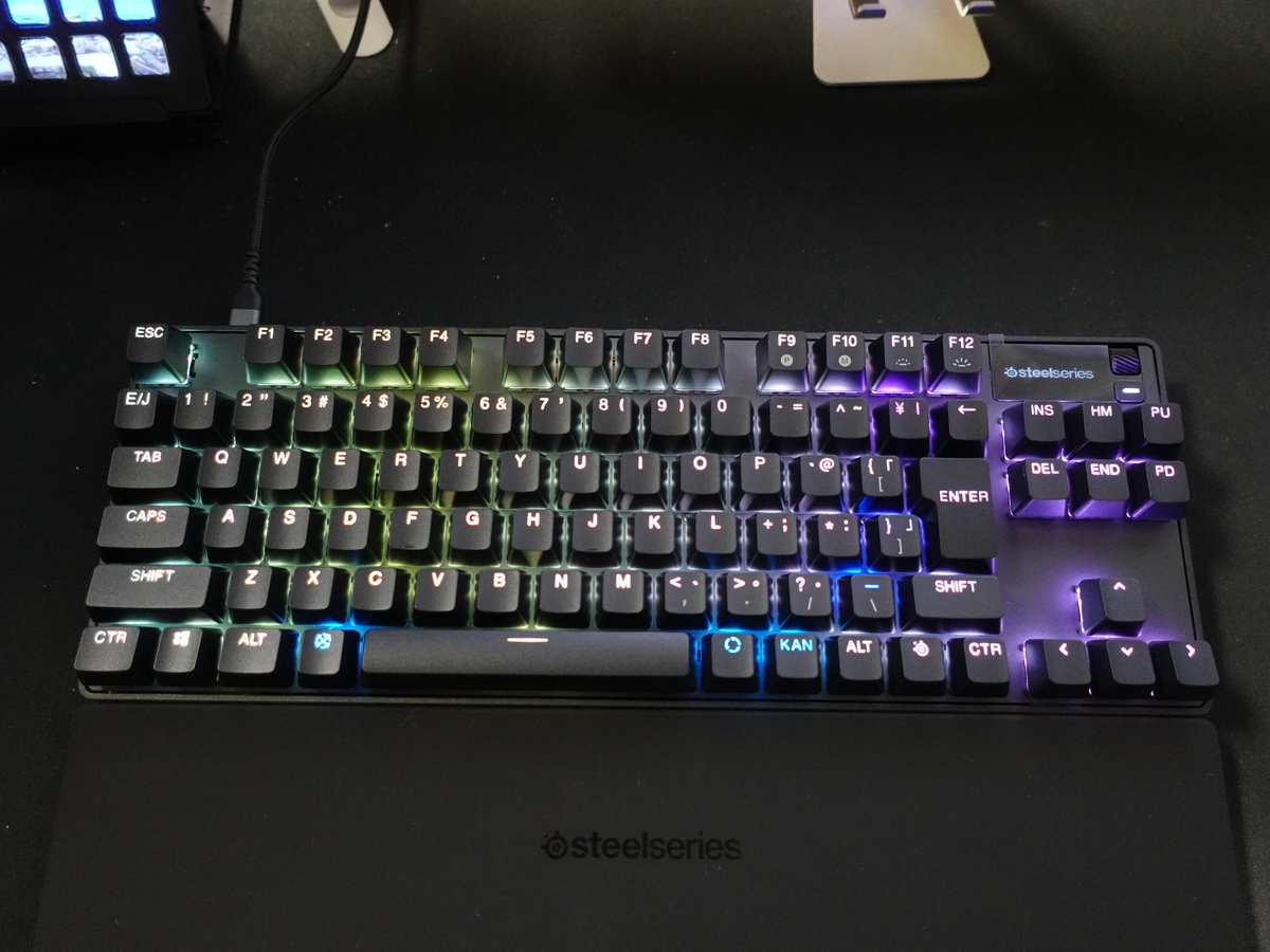 Apex Pro TKL 2023モデル 有線 日本語配列 最新OmniPoint2.0搭載ゲーミングキーボード「Apex Pro TKL 2023