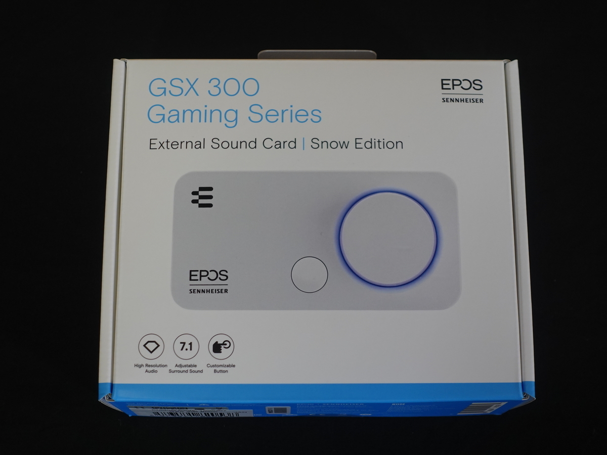 EPOS GSX300 ホワイト 白いデスクにはこれ。PCオーディオアンプ「EPOS GSX300」｜まち