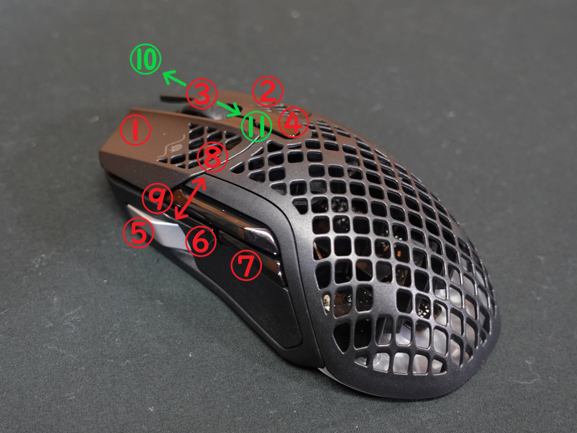 SteelSeries USB ゲーミングマウス 有線 Aerox5 ⑦ Amazon.co.jp: SteelSeries USB ゲーミングマウス 有線 Aerox 5