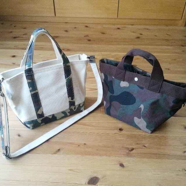 ルートート カモフラ 迷彩 トートバッグの購入レビュー コーデもあるよ 口コミ 効率よく暮らす 子育て 節約 時短家事を日々研究するミニマリストな40代主婦のブログです