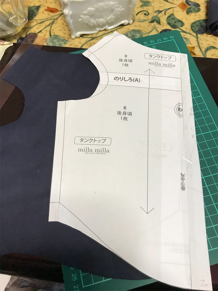 犬の服 無料の型紙を改造 仮縫い編 乙女の手芸アトリエ