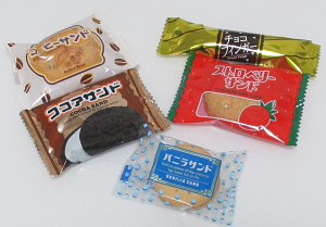 松永製菓 カクテルサンド - AKIのお菓子ブログ