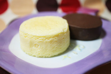 【ジョリ・クレール】チーズスフレ＆チョコスフレ