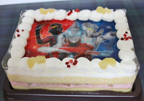 キャラデコプリントケーキ　ウルトラマンジード