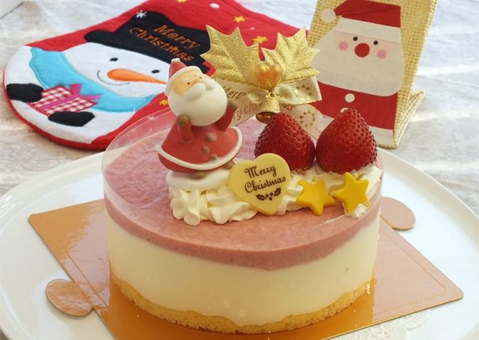 【クリスマス限定】ストロベリーレアチーズ