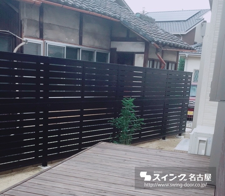 フェンス新設施工事例