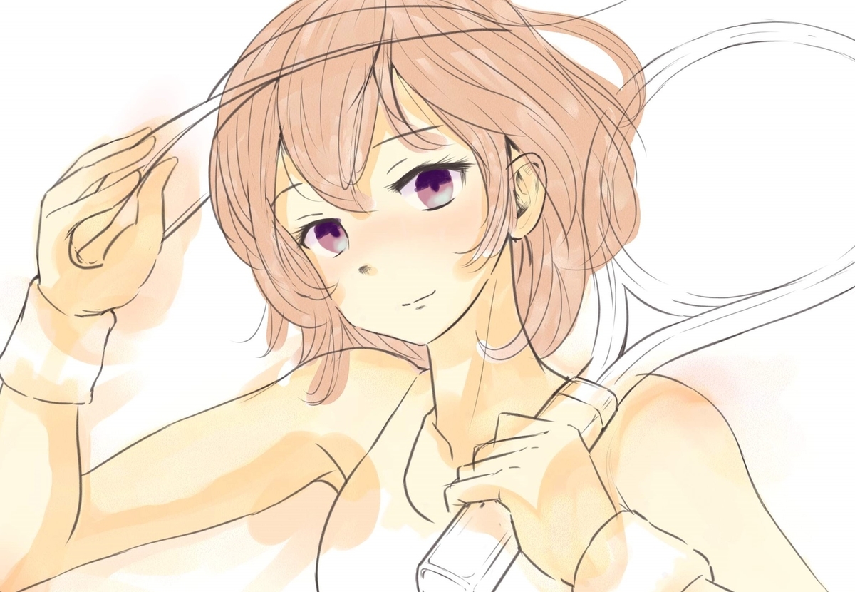 イラストに挑戦 13h 制作時間10hをサラッと過ぎてしまいました Old Boy のマンガ日記