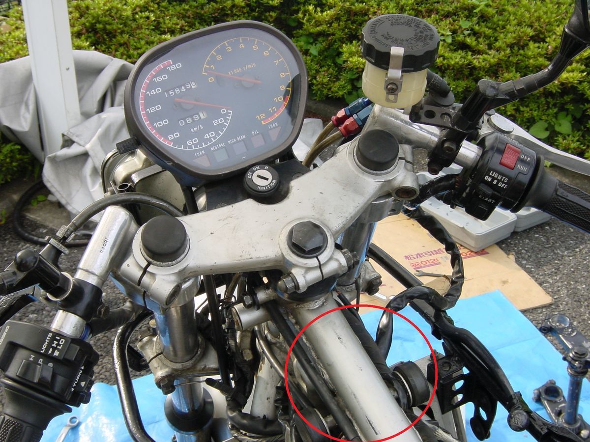 ビビリ音の原因のその後の調査 自分だけのカタナをつくる Bike Diy