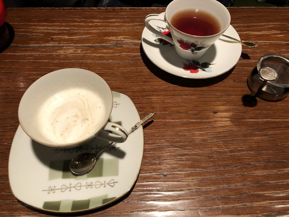 モトマチ喫茶でのひととき。ノンビリできるいいお店。