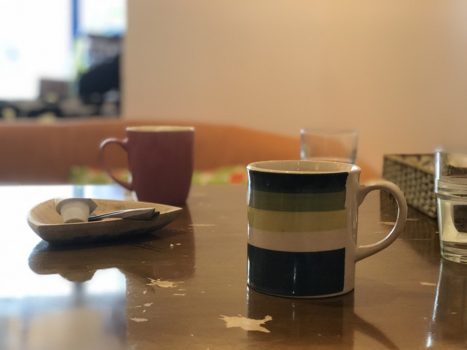 飲みかけのコーヒー