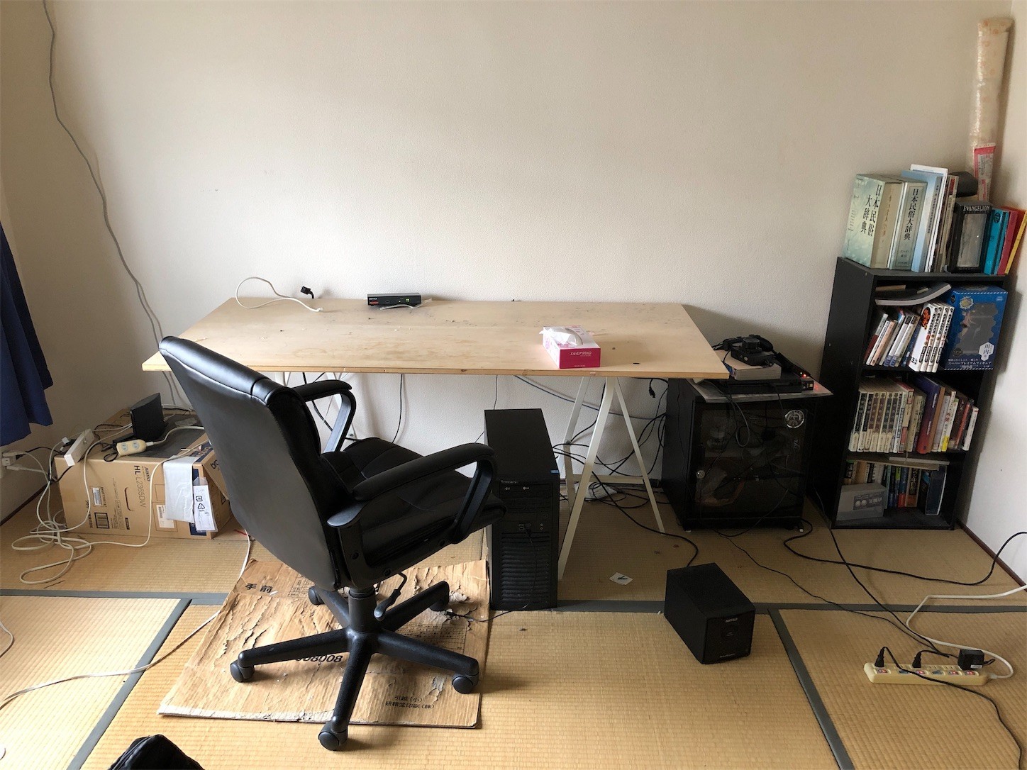 片付け途中 片付け途中