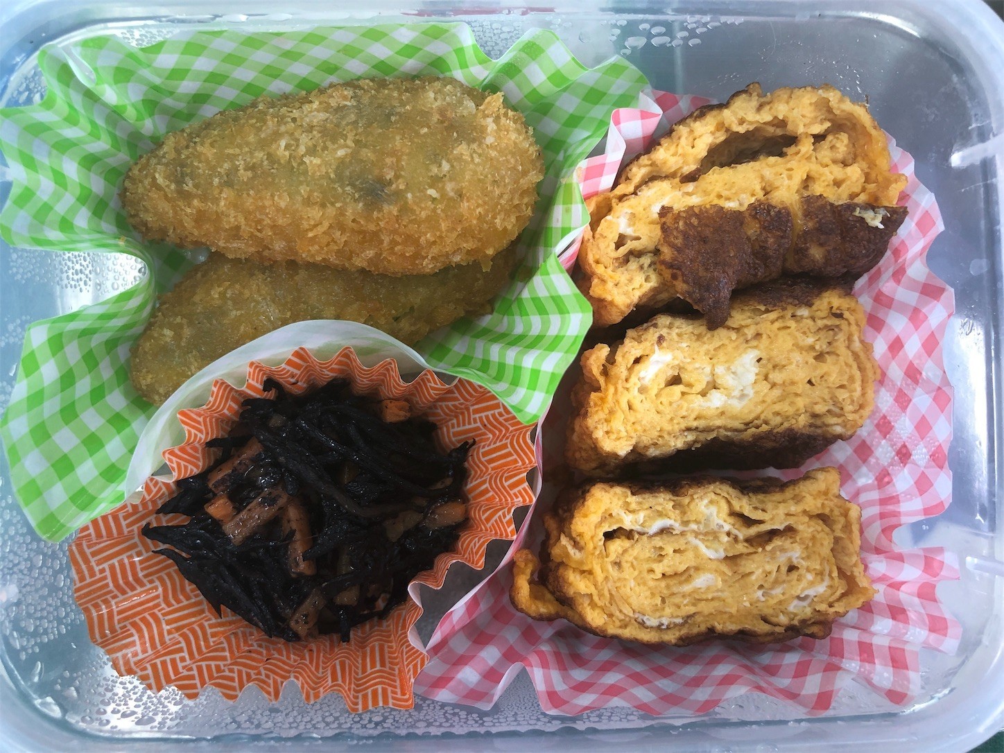 おかず少ない弁当