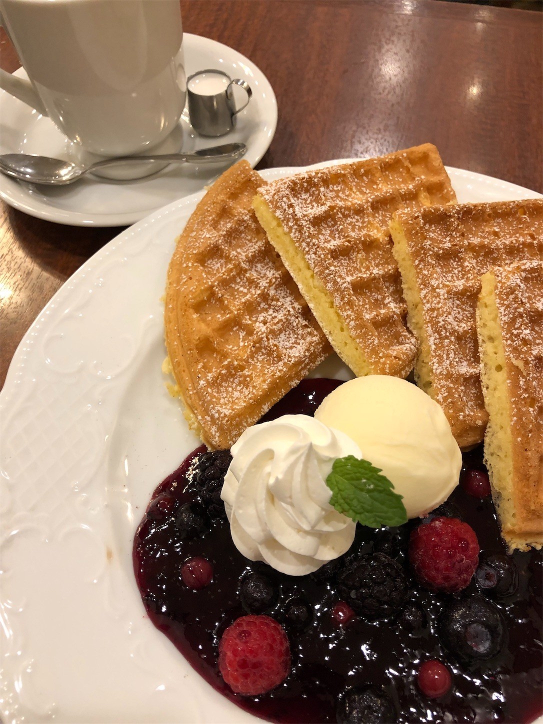 ワッフルセット