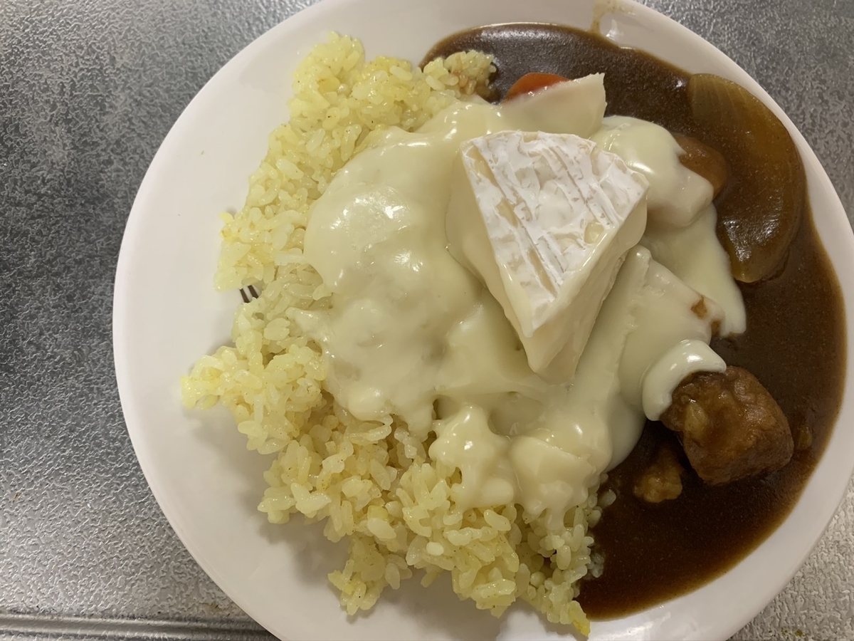 チーズまみれカレー