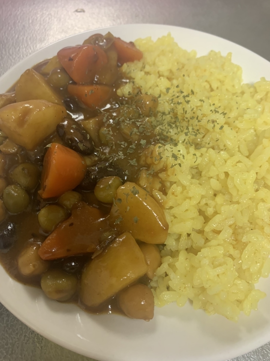 マメだくさんカレー実写化