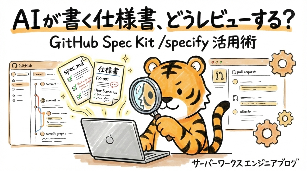 AIが書く仕様書、どうレビューする？GitHub Spec Kit で出力される仕様