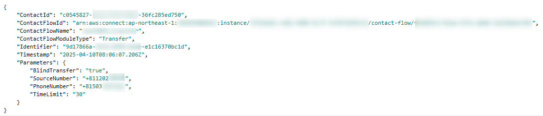 発信者 ID 番号を +81 120-2EFGHJ に設定