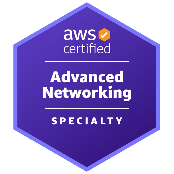 Advanced Networking - Specialty (ANS-C01) に合格したので必要