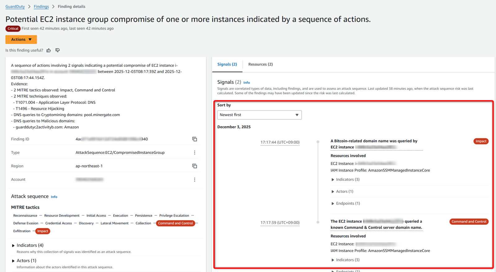 GuardDuty Extended Threat Detection が EC2 と ECS をサポートしたので実際に検出させてみた -  サーバーワークスエンジニアブログ