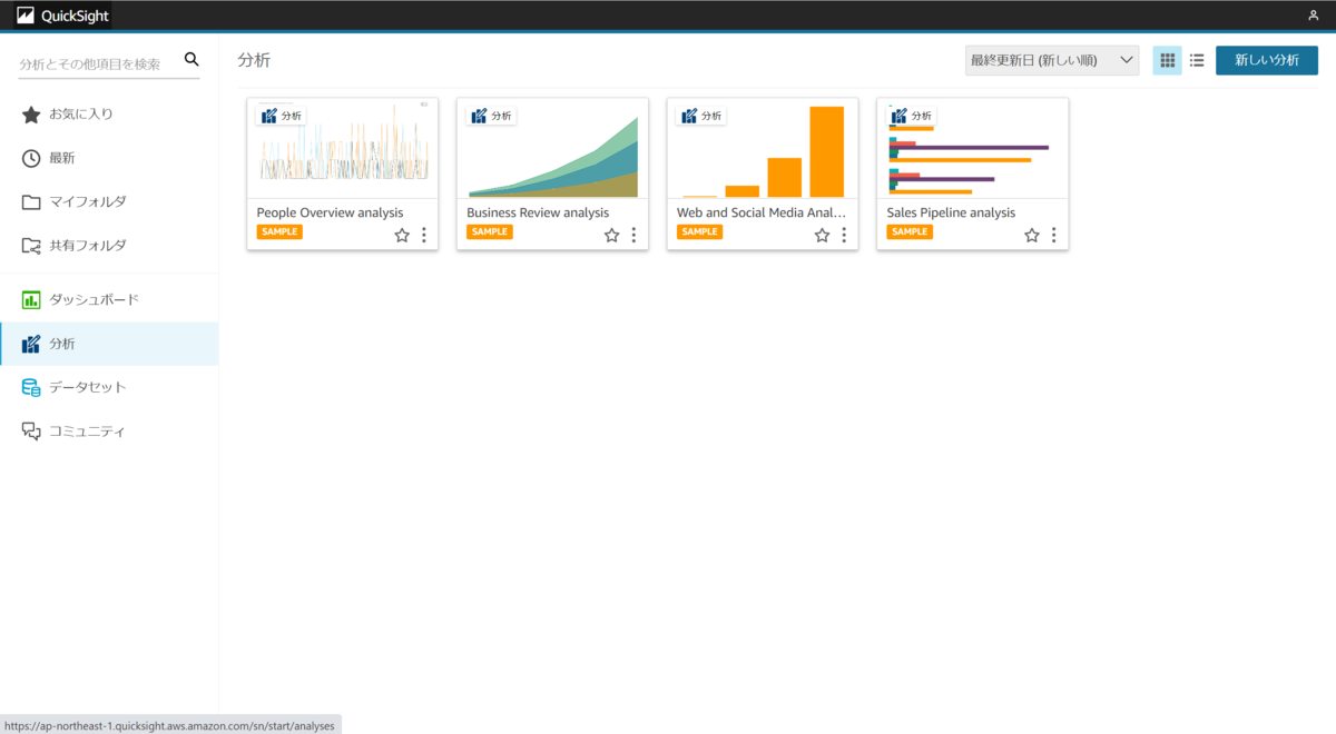 Amazon QuickSight 向け拡張 API 機能試してみた - サーバーワークス