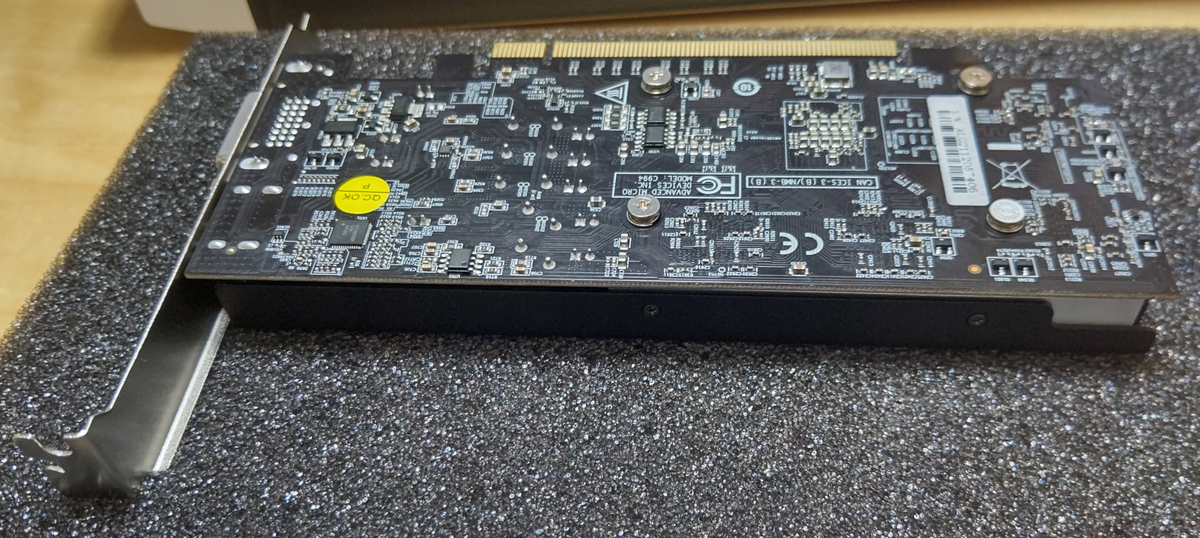 玄人志向 RD-RX550-E4GB/LPを買った - がらくた置き場