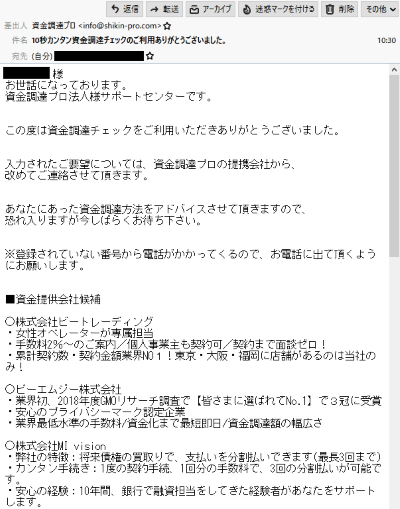 資金調達プロ