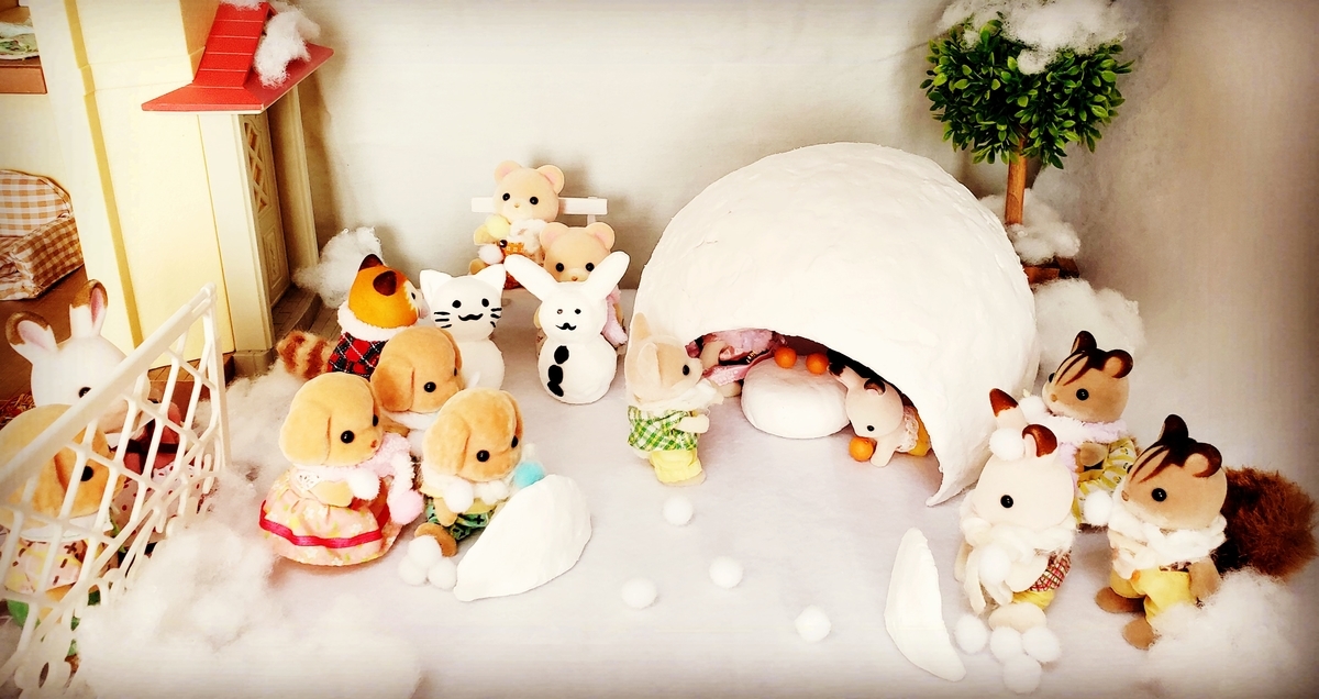 シルバニア 雪遊びのハンドメイド Sylvaniantedukuriのブログ