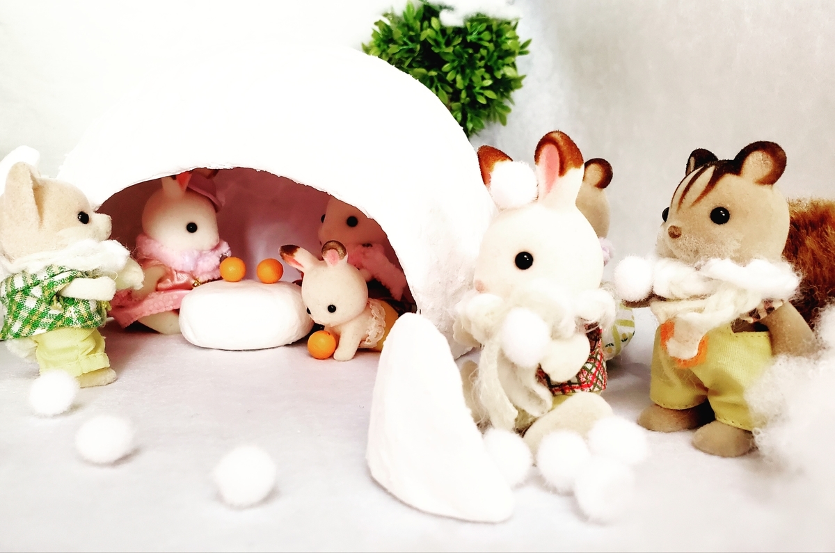 シルバニア〉雪遊びのハンドメイド⛄ - sylvaniantedukuriのブログ