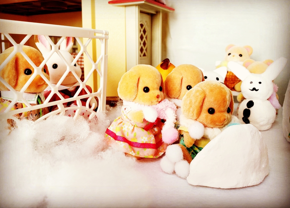 シルバニア〉雪遊びのハンドメイド⛄ - sylvaniantedukuriのブログ