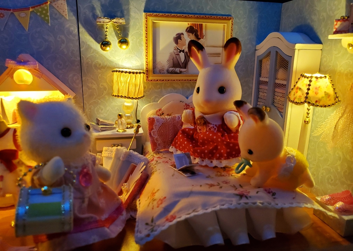 ドールハウス〉⭐幸福シリーズキット Happy Moment まとめ⭐シルバニア 