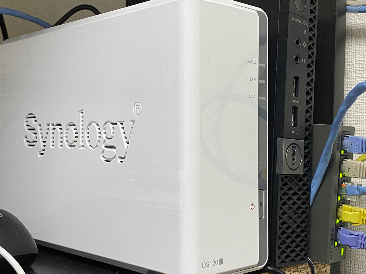 NAS Synology DS120j 1台の価格 値引き不可