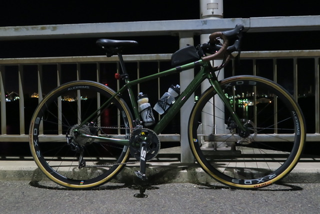 Cannondale SynapsにAlexrims RXD3を装着