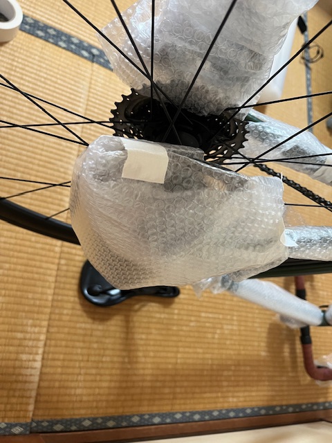 ロードバイクを郵送