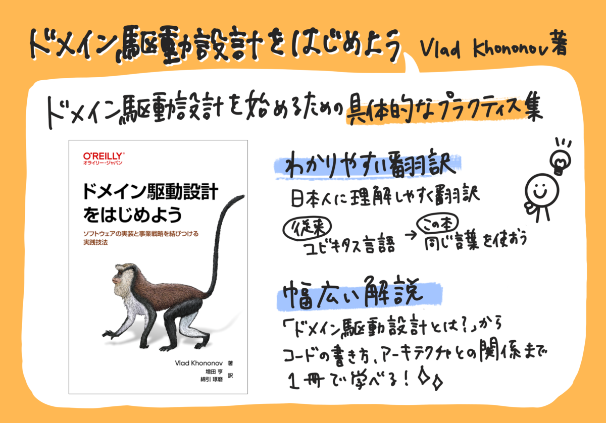 ドメイン駆動設計をはじめよう」は始める時のお供にしたい一冊だった