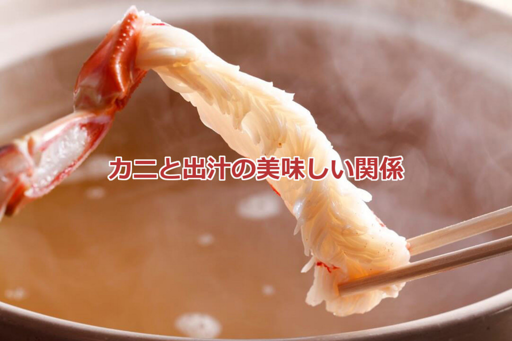 新鮮な松葉ガニに カニ酢 は要らない カニと出汁の美味しい関係 はまさか日記 澄風荘しょうふうそう