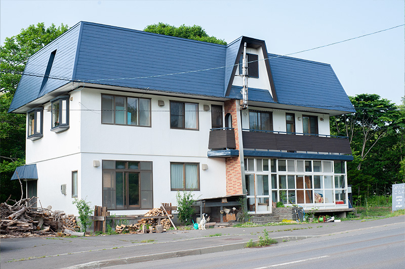 吉田さんの自宅兼書店