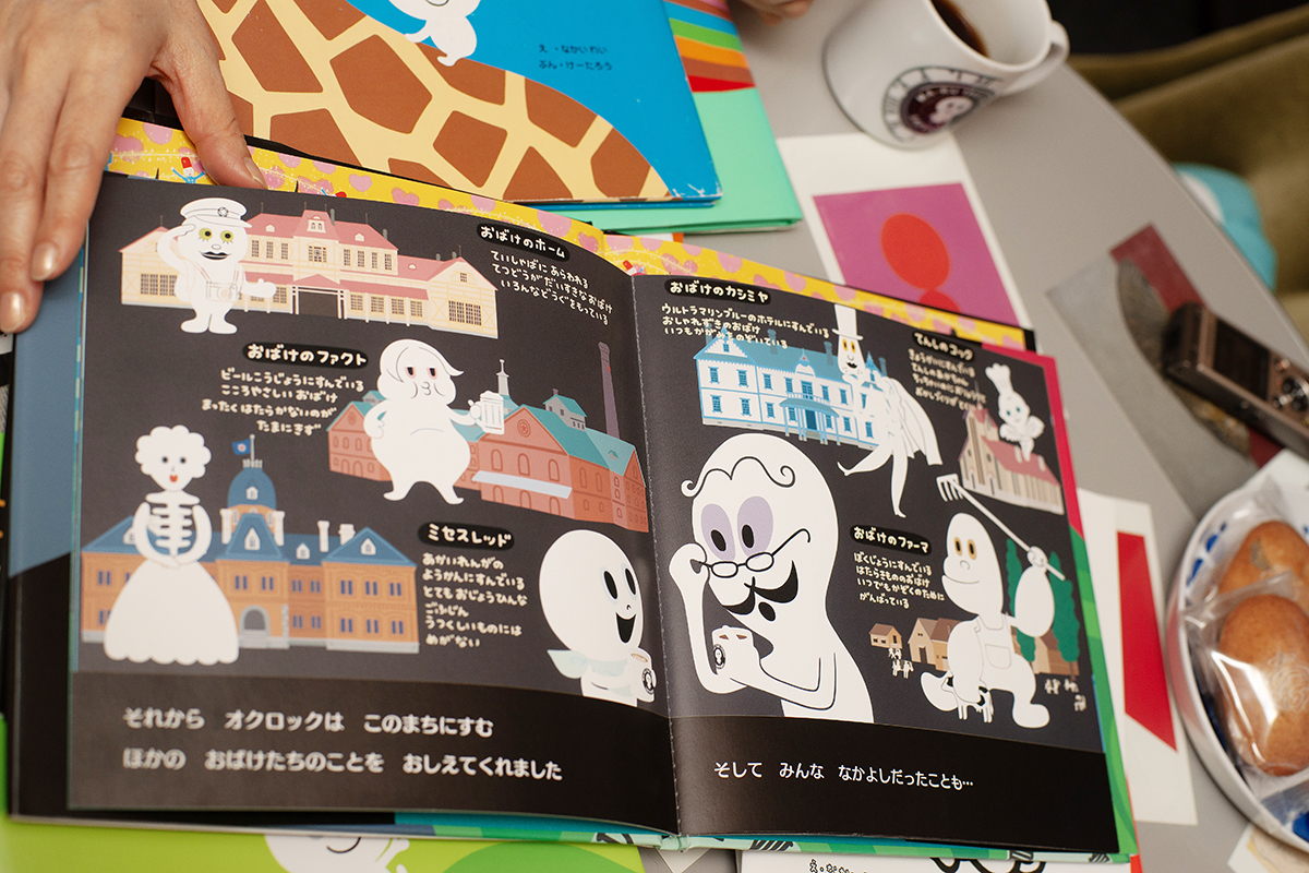 カシミヤさんは5作目『おばけのマールとおかしなとけいだい』に一度登場してるん