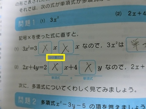 学研の問題集の見づらい蛍光色の文字