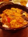 晩ごはん（牛あいがけ五目丼）