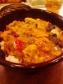 晩ごはん（牛あいがけ五目丼）