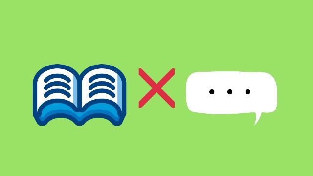 フリートークだけど教材があるイメージ図