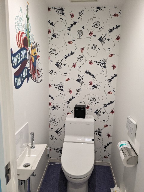 ミニオンルーム3のトイレの写真